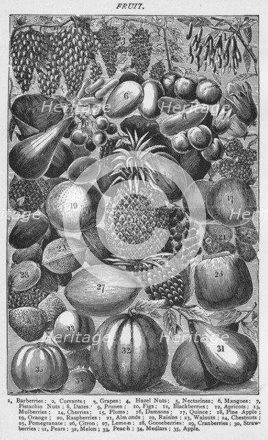 'Fruit', 1907, (1907). Artist: Unknown.