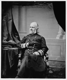 Admiral William Branford Shubrick, US Navy, between 1860 and 1875. Creator: Unknown.