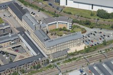 The former Great Western Railway General Office, redeveloped in 1994 and home..., Swindon, 2023. Creator: Robyn Andrews.