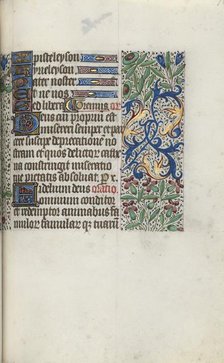 Book of Hours (Use of Rouen): fol. 96r, c. 1470. Creator: Master of the Geneva Latini (French, active Rouen, 1460-80).