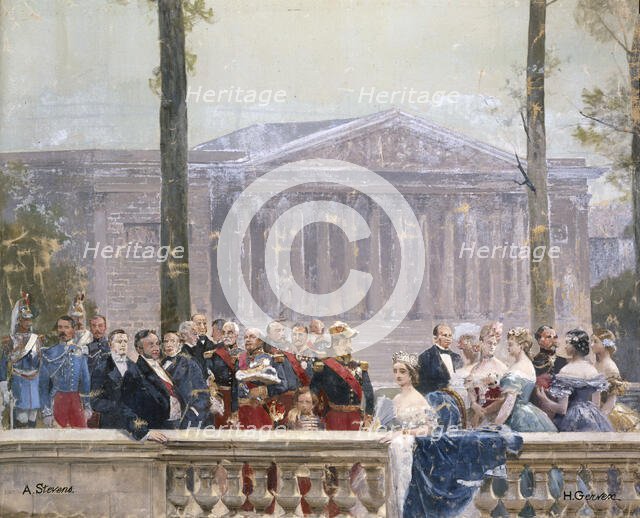 The Panorama of the Century, 1889. Creators: Henri Gervex, Alfred Stevens.