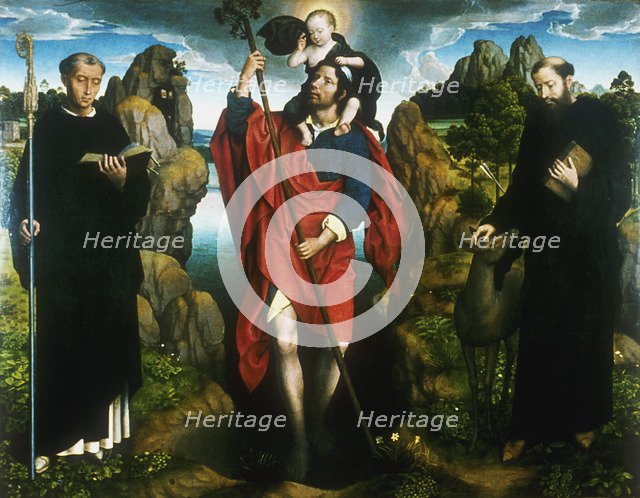 Altarpiece of the Moreel chantry, 1484. Artist: Hans Memling