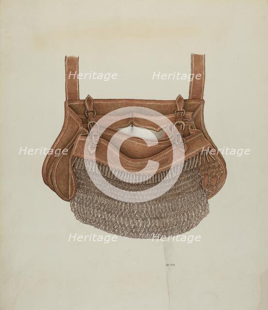 Physicians's Saddle Bag, c. 1939. Creator: Ray Price.