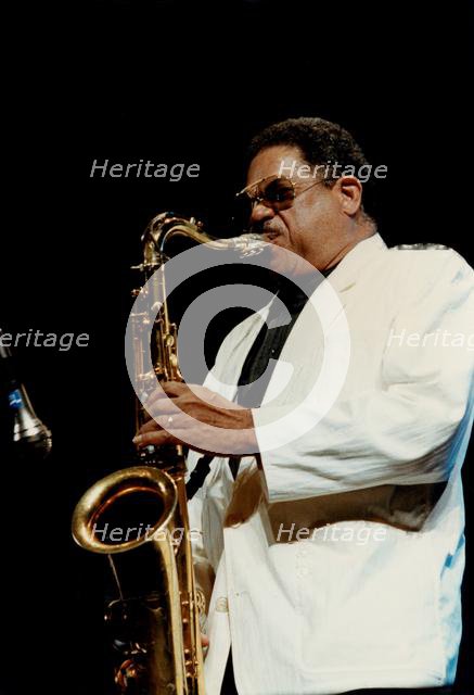Frank Wess, possibly 1990s. Creator: Brian Foskett.
