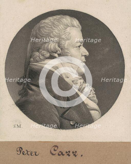 Peter Carr, 1808. Creator: Charles Balthazar Julien Févret de Saint-Mémin.