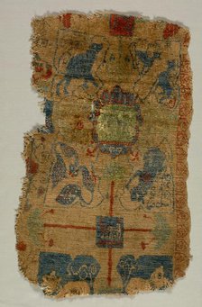 Carpet Fragment, c. 1400s. Creator: Unknown.