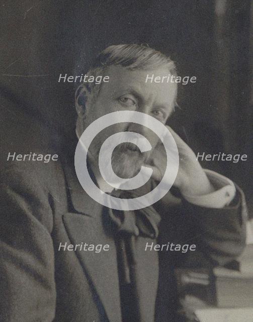 Portrait of the Composer Gabriel Pierné (1863-1937) , 1910. Creator: Manuel, Henri (1874-1947).