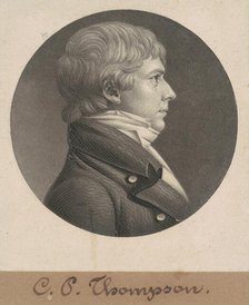 Samuel Hambleton, 1806. Creator: Charles Balthazar Julien Févret de Saint-Mémin.