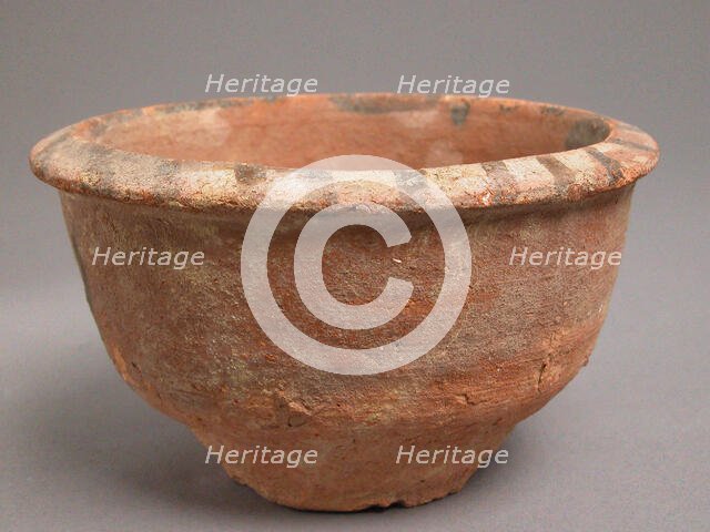 Bowl, Coptic, 4th-7th century. Creator: Unknown.