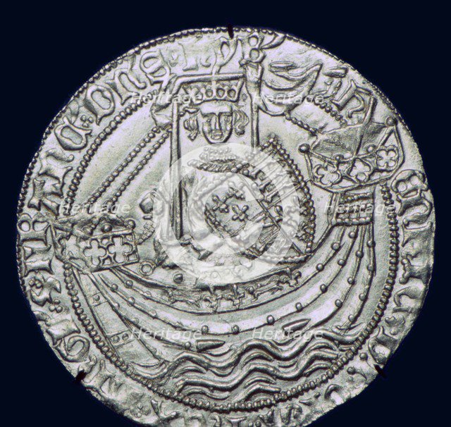 Gold Noble of Henry VI, 15th century. Artist: Unknown