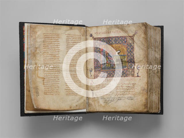 Jaharis Byzantine Lectionary, Byzantine, ca. 1100. Creator: Unknown.