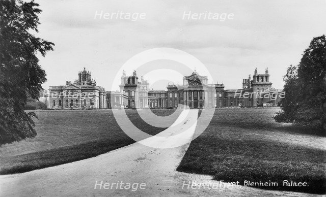 Blenheim Palace, Woodstock, Oxfordshire, early 20th century. Artist: Unknown