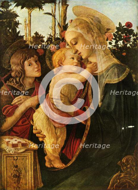 'Virgin and Child with Young St John the Baptist', 1470-1475, (1937). Creator: Sandro Botticelli.
