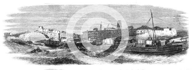 The Taeping Rebellion in China: fortified bridge, Soo-Chow, 1864. Creator: Unknown.