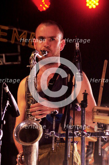 Dr Socks, Love Supreme Jazz Festival, Glynde Place, East Sussex, 2014. Artist: Brian O'Connor.