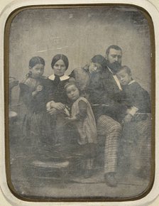 Jean-François Millet and his Family, 1854.