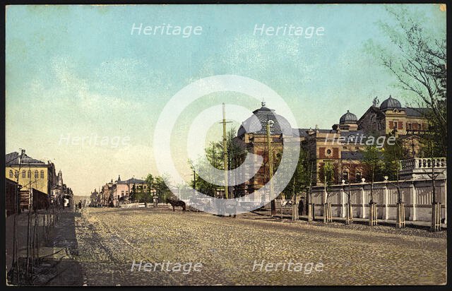 Irkutsk Big street, 1904-1914. Creator: Unknown.