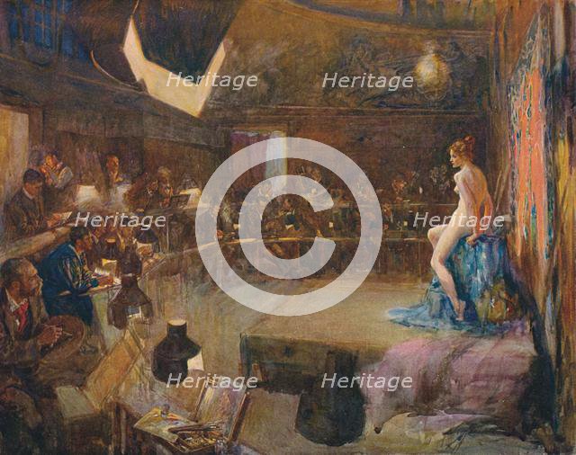 'The Art School', c1884-1898, (1906). Creator: John Percival Gulich.