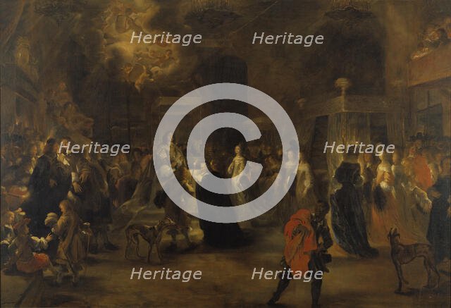 The Marriage of Charles X Gustavus, 1654, (mid-late 17th century). Creator: Jurgen Ovens.