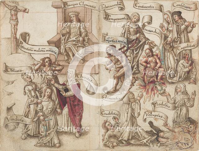 Obliterate the Trace of the Pot in the Ashes [fol. 32 verso / 33 recto], c. 1512/1515. Creator: Unknown.