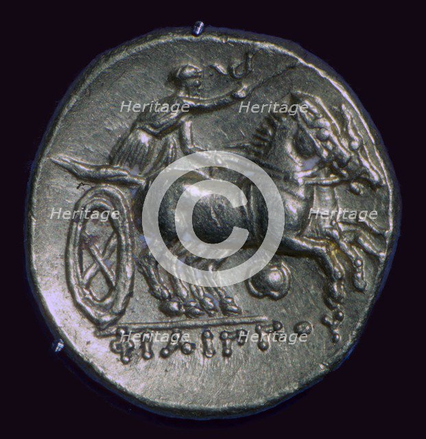 Gold Stater of Phillip II of Macedonia, 356BC. Artist: Unknown