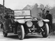 1910 Rolls - Royce Silver Ghost of John Scott Montagu. Creator: Unknown.