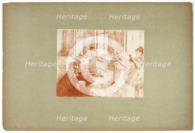 Ballet Class, 1889–90. Creator: Georges William Thornley.