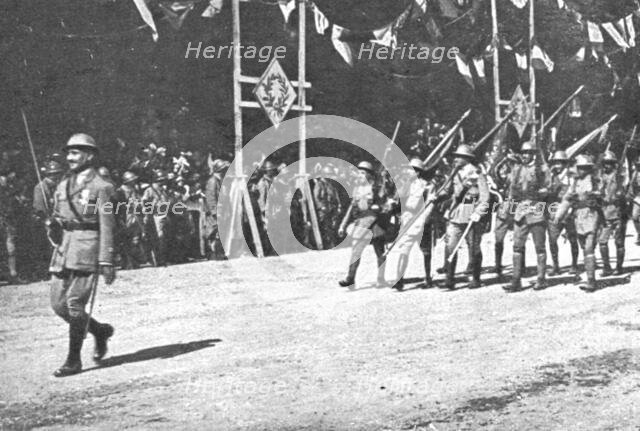 'Le jour de gloire; le detachement portugais', 1919. Creator: Unknown.