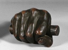 Lincoln's Right Hand, 1860. Creator: Leonard Wells Volk