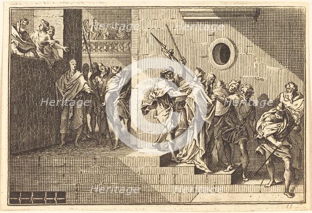 Herod Sending Christ back to Pilate. Creator: Unknown.