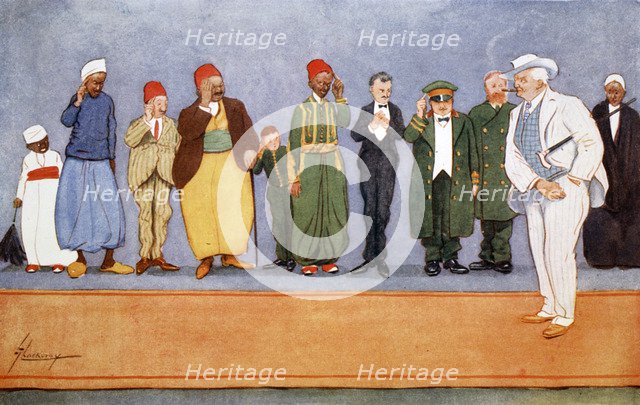 'The Parting Guest', 1908.  Artist: Lance Thackeray