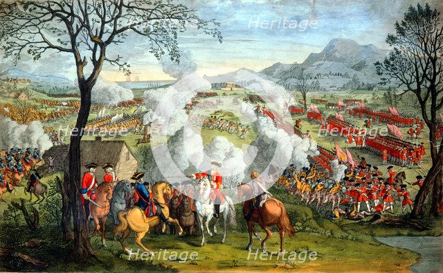 Battle of Culloden, 16 April 1746 (18th century). Artist: Unknown