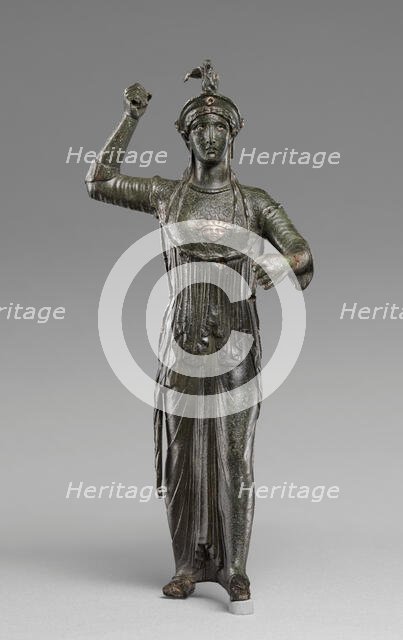 Statuette of Minerva, 50 B.C.-A.D. 25. Creator: Unknown.