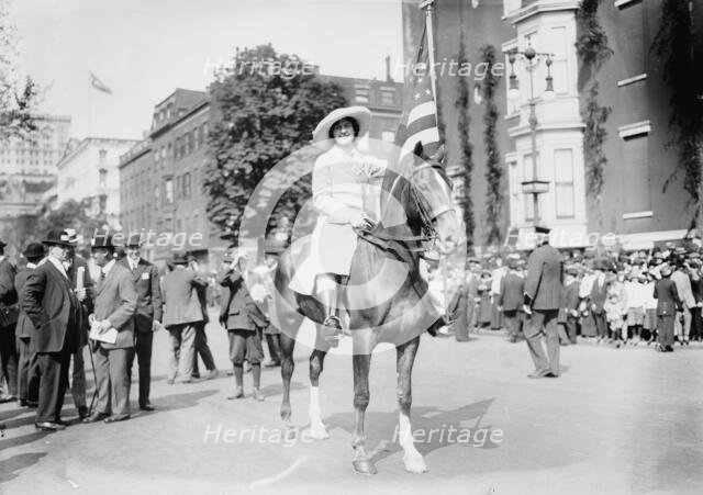 Inez Milholland, 1913. Creator: Bain News Service.