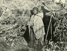 'Aboriginal woman with child', 1901. Creator: Unknown.