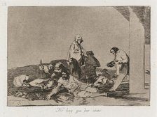 Disasters of War: Pl. 58, It is no use shouting , 1810-1813. Creator: Francisco de Goya (Spanish, 1746-1828); Real Academia.
