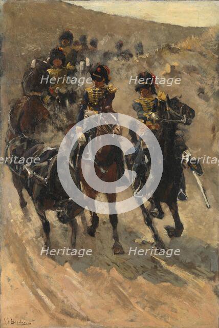 The Yellow Riders, 1885-1886. Creator: George Hendrik Breitner.