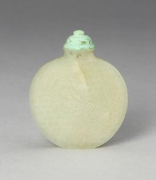 Snuff Bottle with Tied Ribbons, Late 18th century. Creator: Unknown.