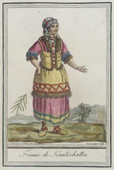 Costumes de Différents Pays, 'Femme de Kamtschatka', c1797. Creator: Jacques Grasset de Saint-Sauveur.