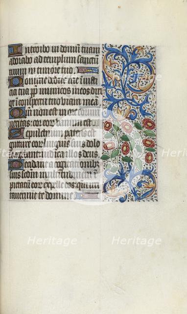 Book of Hours (Use of Rouen): fol. 111r, c. 1470. Creator: Master of the Geneva Latini (French, active Rouen, 1460-80).
