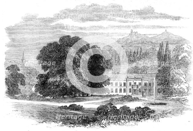 Fürstenlager, a seat of the Duke of Hesse-Darmstadt, near Auerbach..., 1862.  Creator: Unknown.