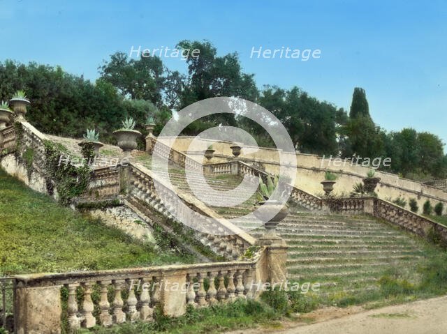 Villa Torlonia, Frascati, Lazio, Italy, 1925. Creator: Frances Benjamin Johnston.
