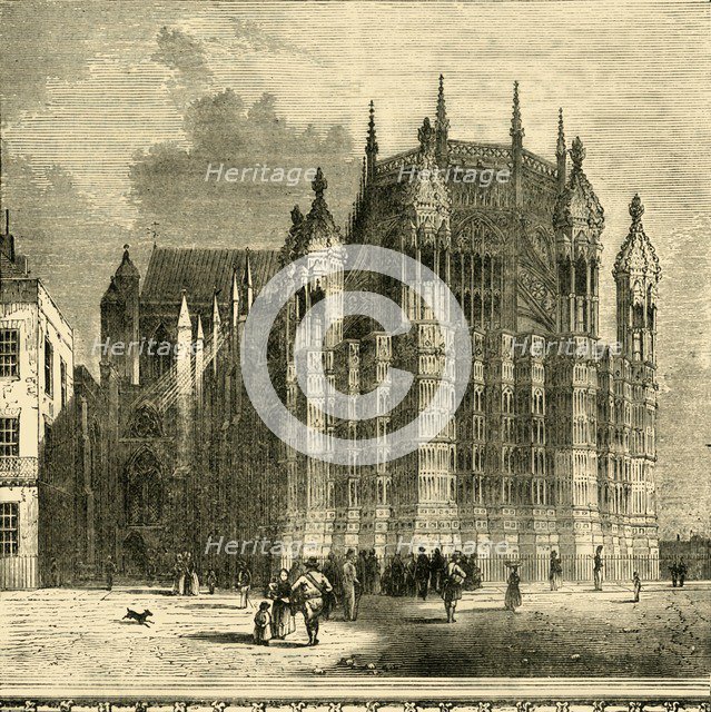 'King Henry VII.'s Chapel', (1881). Creator: Unknown.