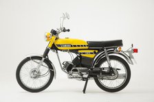 1987 Yamaha FS1E moped. Creator: Unknown.