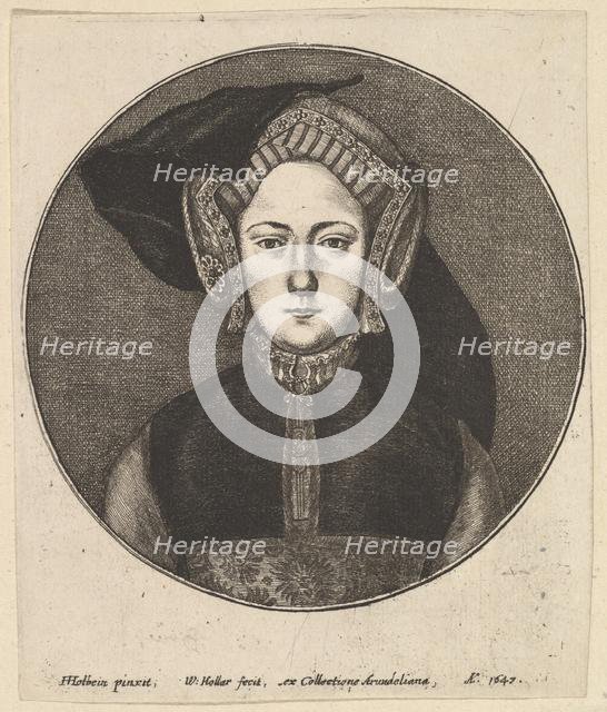 Unknown Woman, 1647. Creator: Wenceslaus Hollar.