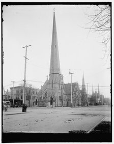 Third Street Presbyterian Church, Dayton, Ohio, c1902. Creator: William H. Jackson.