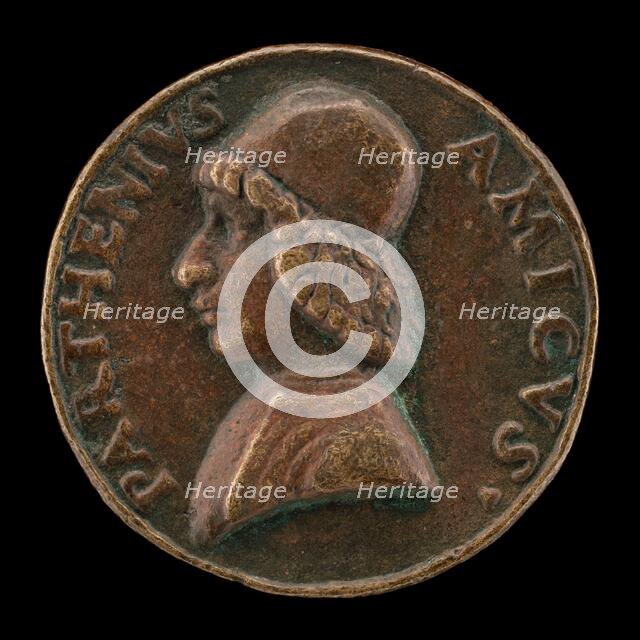 Bartolommeo Partenio, active 1480-1485, Humanist [obverse]. Creator: Lysippus Junior.