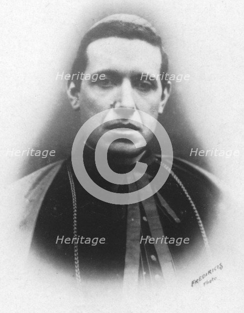 'Cardinal Rampolla', c1893. Artist: Frediricis.