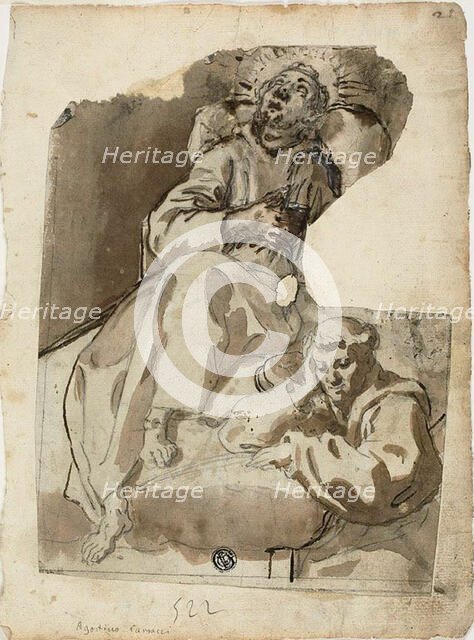 Death of a Saint, c.1580. Creator: Unknown.