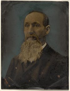 Portrait of bearded man, 1860s-1880s. Creator: Unknown.